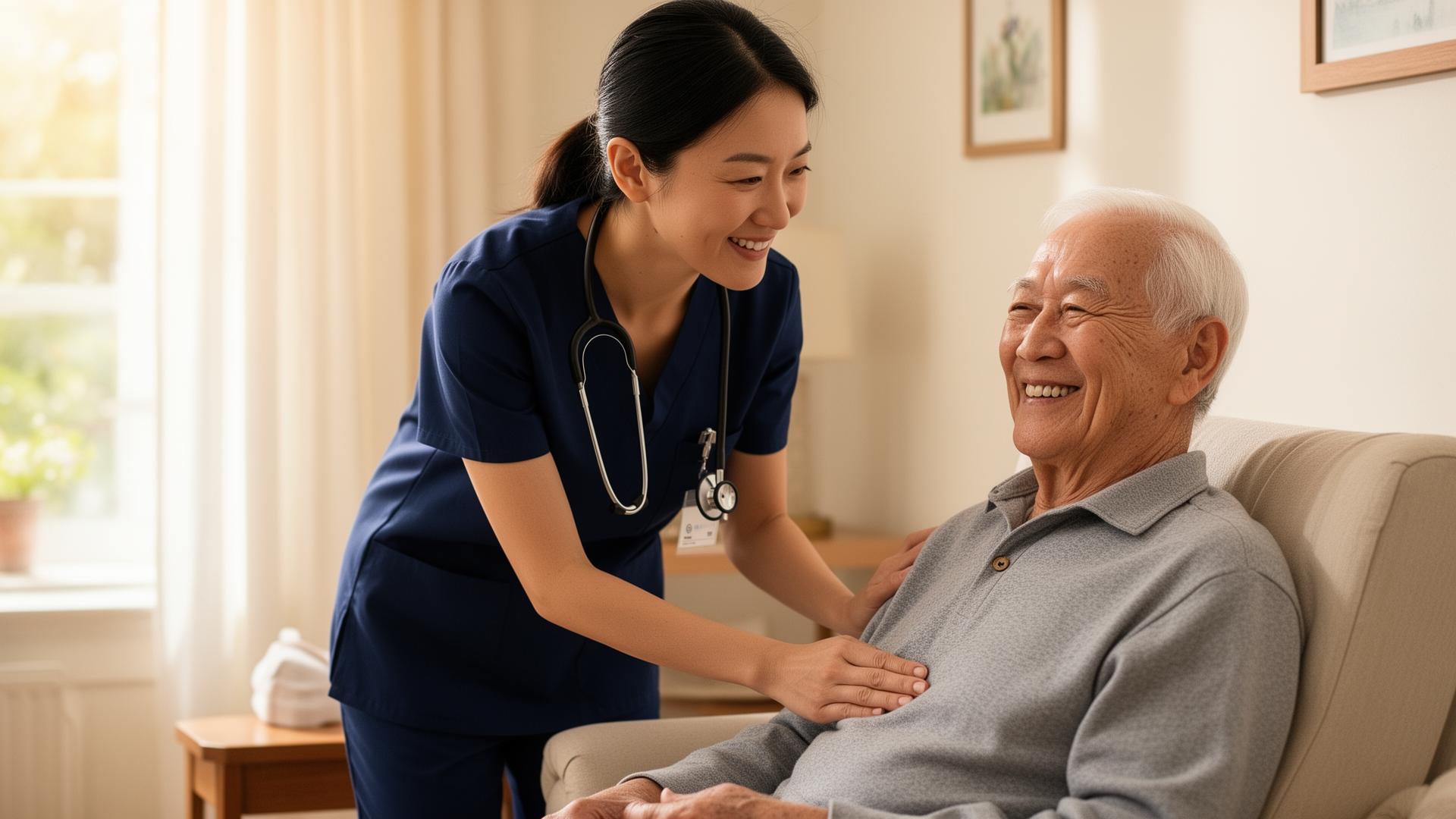 Credentialed clinician on shift